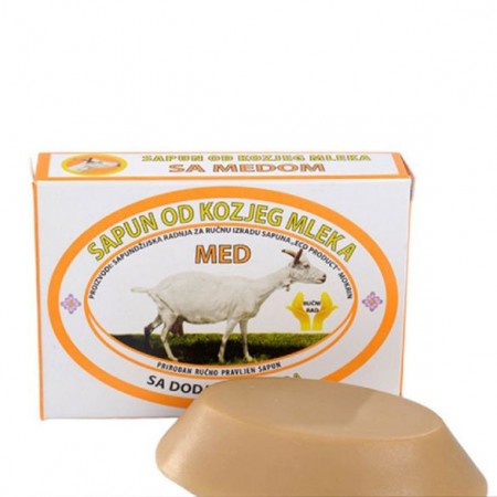 Sapun od kozjeg mleka sa dodatkom meda 75g