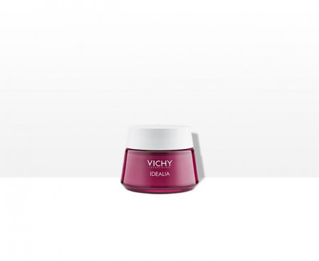 VICHY IDEALIA KREMA ZA GLATKU I BLISTAVU KOŽU DNEVNA KREMA - NEGA ZA SUVU KOŽU 50ml
