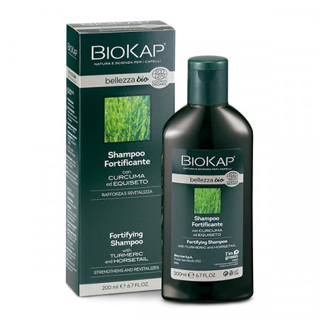 BioKap šampon za jačanje i revitaliziranje kose, sa kurkumom i rastavićem