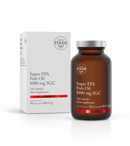 MEV FELLER Super EPA Riblje ulje 1000 mg 60 mekih kapsula