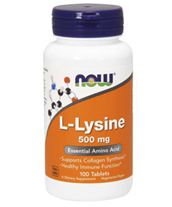 NOW L-LYSINE 500mg