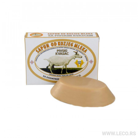Sapun od kozjeg mleka sa dodatkom pivskog kvasca 75g