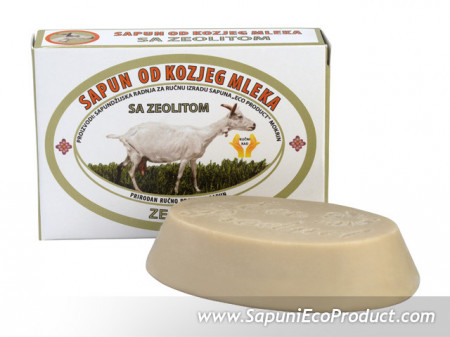 Sapun od kozjeg mleka sa zeolitom 75g