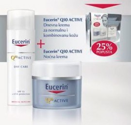 EUCERIN BOX Q10 DNEVNA I NOĆNA KREMA ZA NORMALNU KOŽU