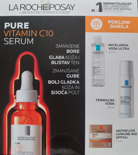 La Roche-Posay PURE VITAMIN C10 SERUM promo box 7145