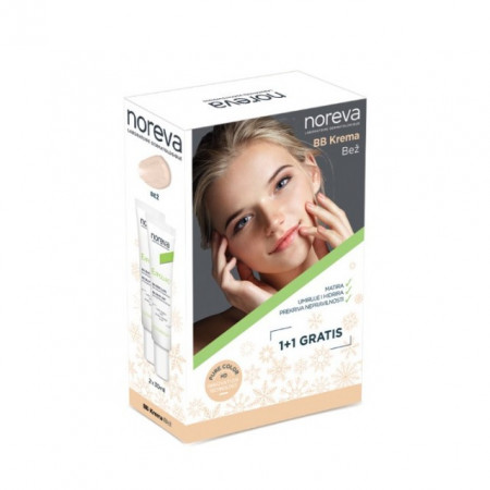 NOREVA EXFOLIAC TONIRANA KREMA BEŽ 1+1 GRATIS