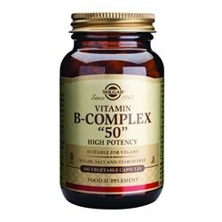 SOLGAR Vitamin B-complex „50“ 100 kapsula