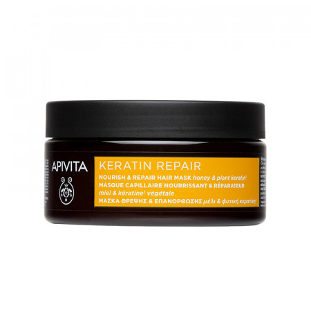 APIVITA KERATIN ISHRANA I OPORAVAK MASKA ZA KOSU 200 ML