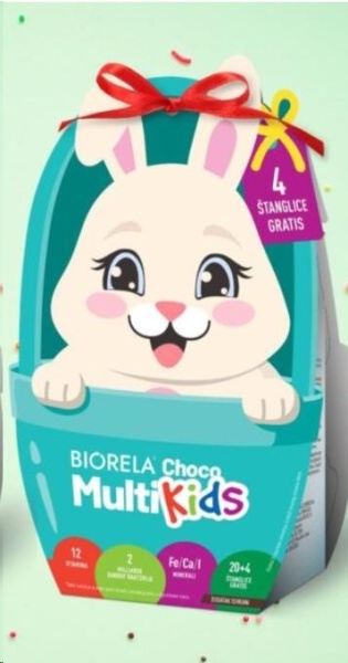 BIORELA MULTIKIDS ČOKOLADICE PROMO