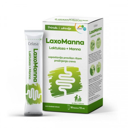 LAXOMANNA ORALNI RASTVOR 10 KESICA X 15 ML