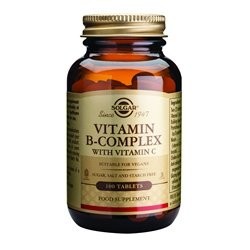 SOLGAR Vitamin B-complex sa vitaminom C 100 tableta