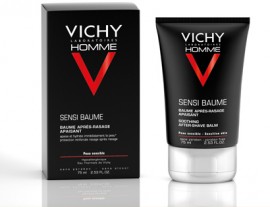 VICHY HOMME SENSI-BAUME Nežni balzam posle prijanja protiv iritacija, za osetljivu kožu, 75 ml