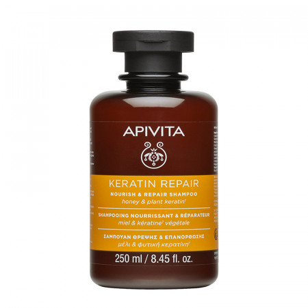 APIVITA KERATIN ISHRANA I OPORAVAK ŠAMPON ZA KOSU 250ML