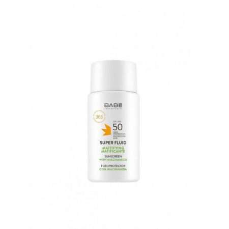 BABE Super fluid sunscreen mattifying spf50+ 50ml