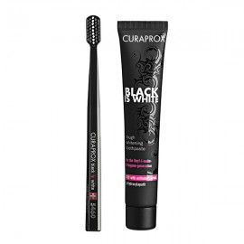 CURAPROX BLACK IS WHITE SET
