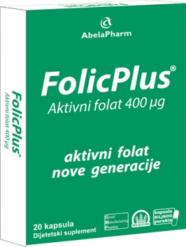 FOLIC PLUS 20 KAPSULA