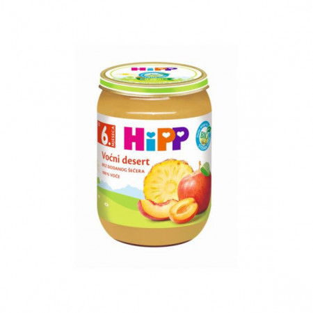 HIPP KAŠICA VOĆNI DESERT 190G