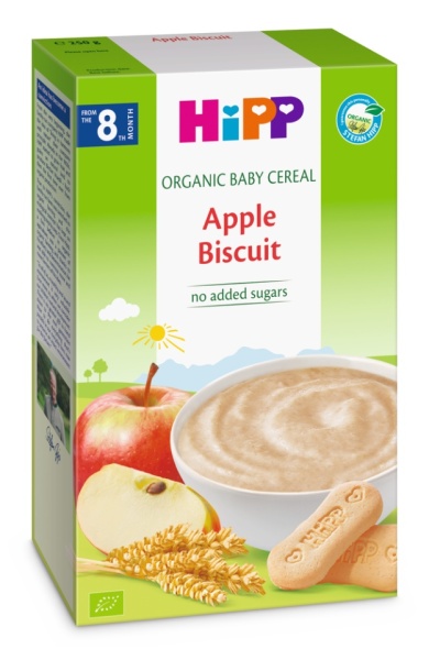 HIPP MLEČNA INSTANT KAŠA JABUKA SA KEKSOM 250G