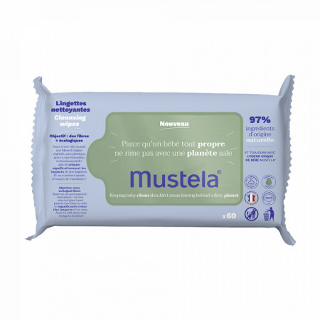 MUSTELA Maramice vlažne za čišćenje 60kom
