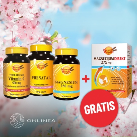 Natural Wealth Paket za trudnice – potpuna podrška tokom trudnoće