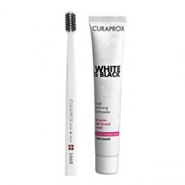 CURAPROX SET WHITE IS BLACK