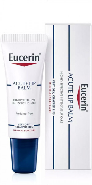 Eucerin Acute balsam za ekstra suve usne 10ml