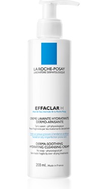 La Roche-Posay EFFACLAR H Hidratantna krema za pranje lica za masnu kožu oslabljenu tretmanima, 200 ml