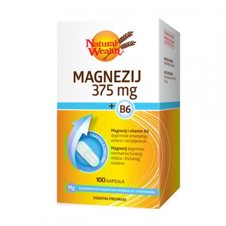 Natural Wealth Magnezijum + B6