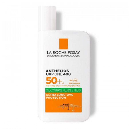 La Roche-Posay ANTHELIOS UVMUNE 400 OIL CONTROL Fluid za masnu kožu SPF50+, 50 ml