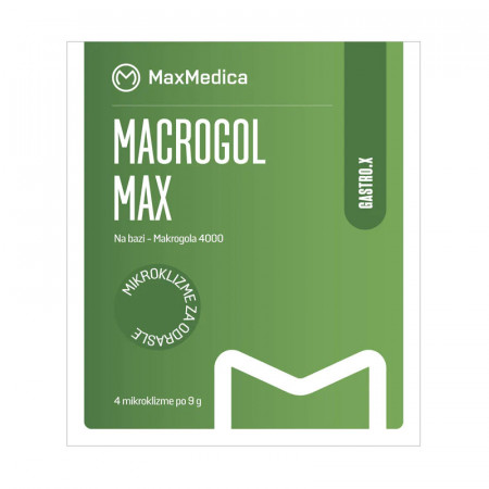 MAXMEDICA MACROGOL 4000 4 MIKROKLIZME