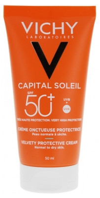 VICHY CAPITAL SOLEIL Baršunasta krema za lepši izgled kože sa SPF 50+