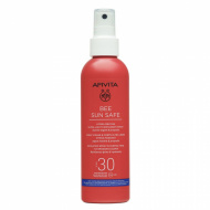 Apivita Bee sun safe lagani brzo upijajuću sprej za lice i telo spf30+ 200ml