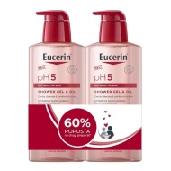 Eucerin pH5 gel i ulje 400ml 1+1