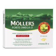 Mollers FORTE Omega-3 30 kapsula