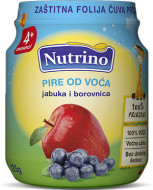 Nutrino - pire od voća - jabuka i borovnica