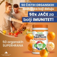 Orgain Super Foods Imuno Narandžasta mandarina 280g - Img 2