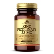 Solgar Cink Pikolinat 22mg 100tableta