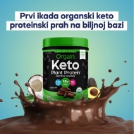 Orgain Keto Plant Protein čokolada 440g - Img 3