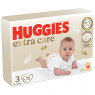 HUGGIES pelene Extra Care (3) 6-10kg 72kom