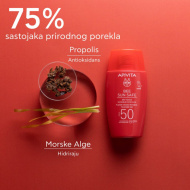 Apivita Bee sun safe dry touch fluid za lice spf50+ 50ml - Img 2