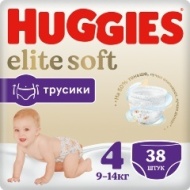 HUGGIES Elite Soft Pants Pelene gaće (4) 9-14 kg 38 kom