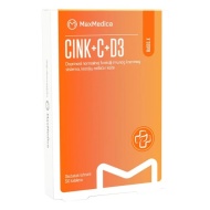 MAXMEDICA CINK+C+D3 20 KESICA