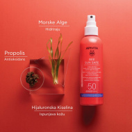 Apivita Bee sun safe lagani brzo upijajuću sprej za lice i telo spf50+ 200ml - Img 2