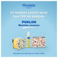 Mustela Sprej za sunčanje 200ml + POKLON NESESER