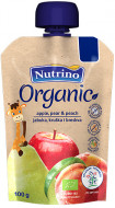 Nutrino ORGANIC voćni pire jabuka, kruška, breskva 100g