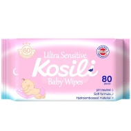 Kosili vlažne maramice 80 komada roze