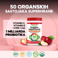 Orgain Super Foods Imuno Medena jabuka 280g - Img 3