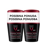 Vichy deo homme antiperspirant roll-on bez alkohola, ne ostavlja tragove, PROMO 2x50ml