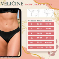 Loona Menstrualne kupaće gaće Bojana crne - Img 4