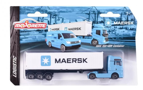 Majorette Transportor Maersk Man Tgx